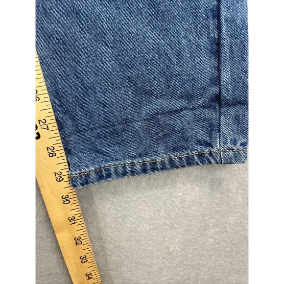 Boohoo Rose Flower Embroidered Light Wash Jeans Ripped High Waisted Size 4 - Picture 9 of 12